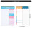 Twin Wire Binding Planner Weekly Meal Planner Journal-Model A 4
