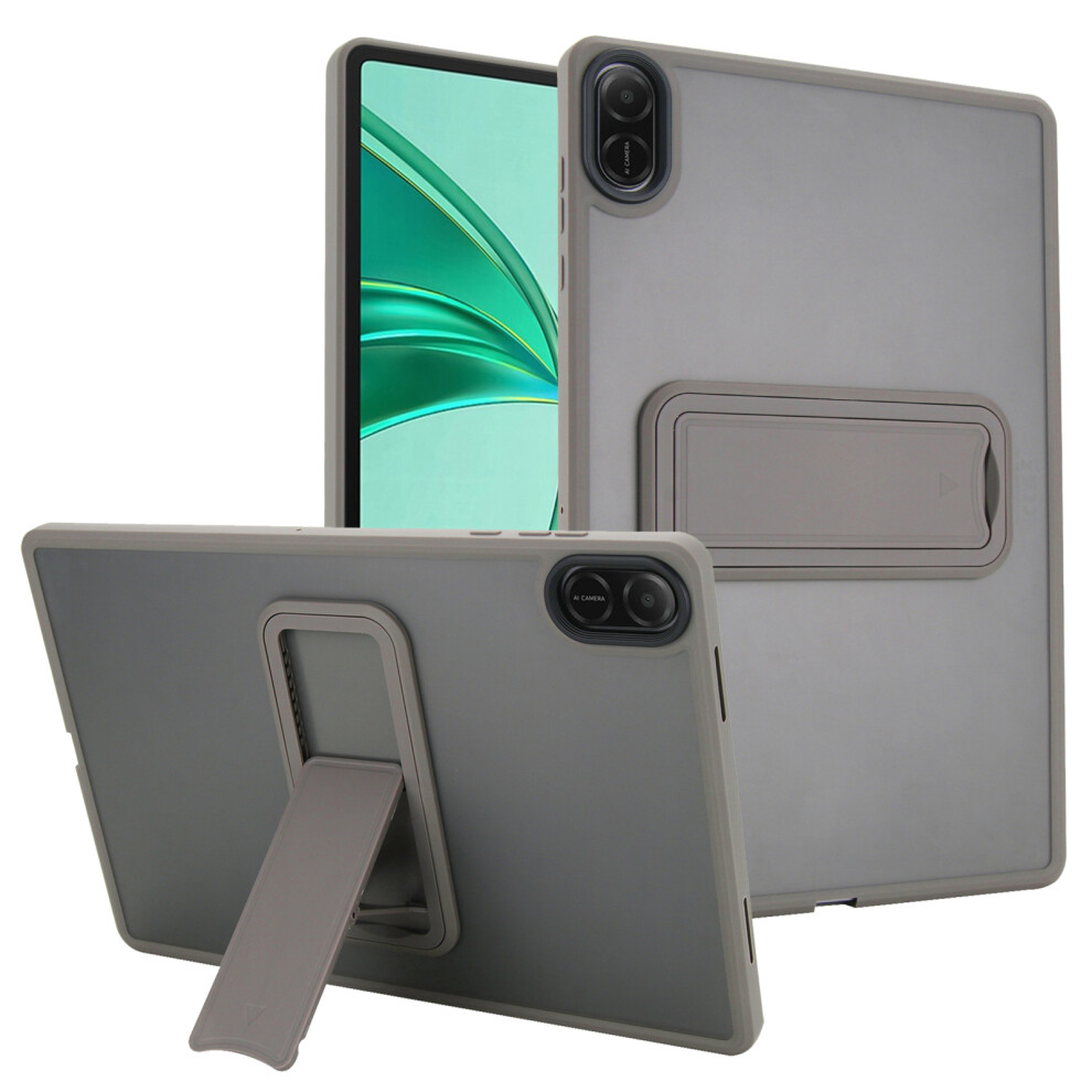 (Grey) For Honor Pad X8a / Pad X9 Case With Kickstand Tpu + Pc Skin-Touch Tablet Cover Grey 6914285544415
