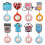 Adjustable Liquid Sand Nurse Watch Badge with-Infusion bag 3