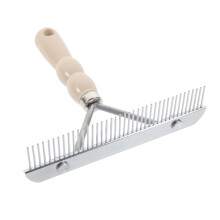 Pet Hair Removal Brush For Dogs Lightweight Grooming Tool Rake Comb For Effortless Shedding Home Use