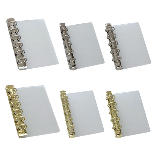 Adjustable Metal Loose Leaf Partition Binding-Silver M5 2cm 1