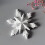 Snowflake Shaped Silicone Baking Molds For-Snowflake pendant 6