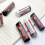 Triangular Rubber Erasers Set For Student-Black and white comb 6
