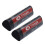 2Pieces Students Exam Erasers Triangular Eraser Ergonomic-Black 1