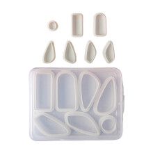 7 in 1 Clay Earring Pendant Mold For DIY Jewelry Crafts And