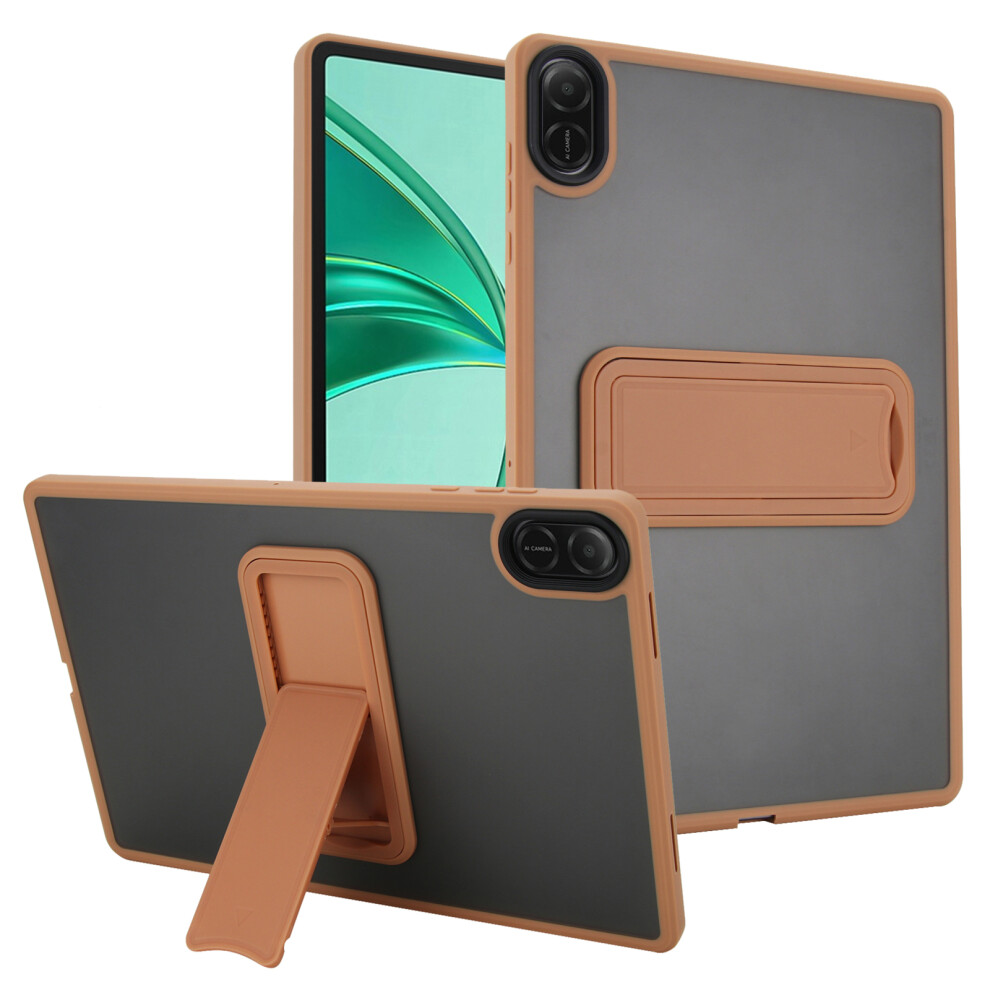 (Gold) For Honor Pad X8a / Pad X9 Case With Kickstand Tpu + Pc Skin-Touch Tablet Cover Gold 6914281075760
