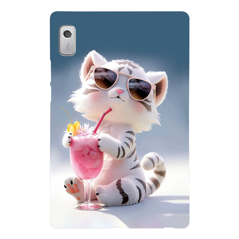 (Cartoon Tiger) For Lenovo Tab M9 Case Pattern Printing Slim Soft Tpu Tablet Cover 6914283366262