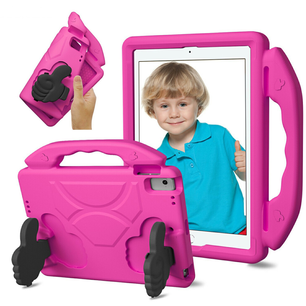 (Rose) Ultra-Soft Eva Case For Ipad 9.7-Inch (2018) / (2017) / Air 2 / Air (2013) Thumb Kickstand Tablet Cover 6914282164005