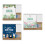 2026 Desktop Calendar with Writing Notepads-K04 Star Sky 2