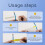 Waterproof Thermal Adhesive Paper Label For Cable-Green 1 5