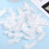 200 Pieces Waterproof Ear Protectors Transparent Design 5