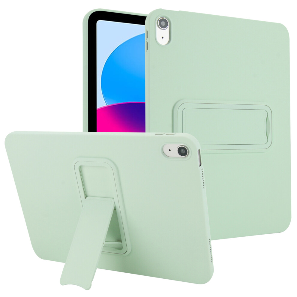 (Mint ) For Ipad (2025) / 10.9 (2022) Case Tpu + Pc Skin-Friendly Kickstand Tablet Cover Green 6914280249902