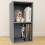 Charles Jacobs (Large) Charles Jacobs Vinyl 12" LP Record Cube Storage Box Unit Grey 1