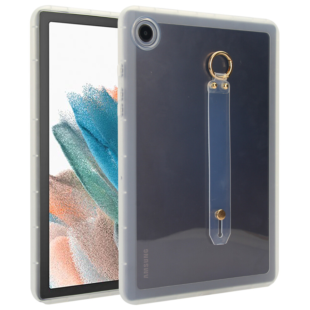 (Transparent) For Samsung Galaxy Tab A8 10.5 (2021) Case Shockproof Tpu Tablet Cover With Wristband 6914280022741