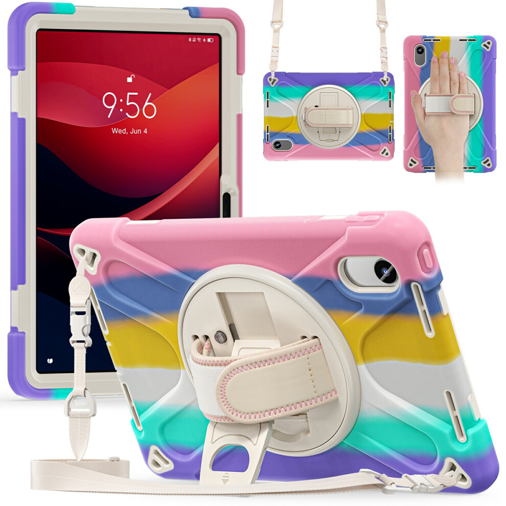 (Colorful ) Kickstand Case For Lenovo Pad 11 2025 Tb-335Fc / 2024 / Tab K11 Gen 2 Tb336 / Idea Tab / K11 Tb-330Xu / P11 Gen 2 / M11 Tb-330Fu 3 Pink 6914285310171