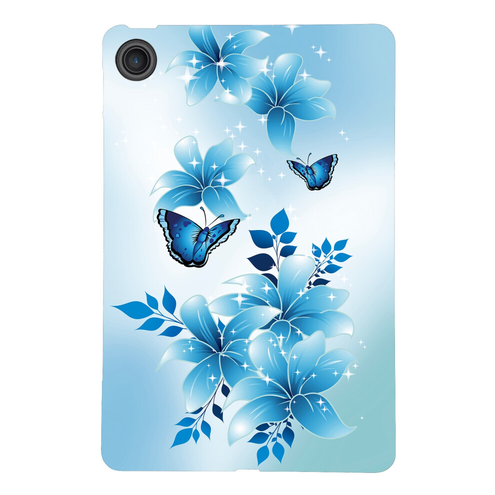( Butterfly) For Lenovo Tab 10.1 (2025) Tb311xu / Zhaoyang K10c Case Pattern Printing Slim Soft Tpu Tablet Cover Blue 6914280486420
