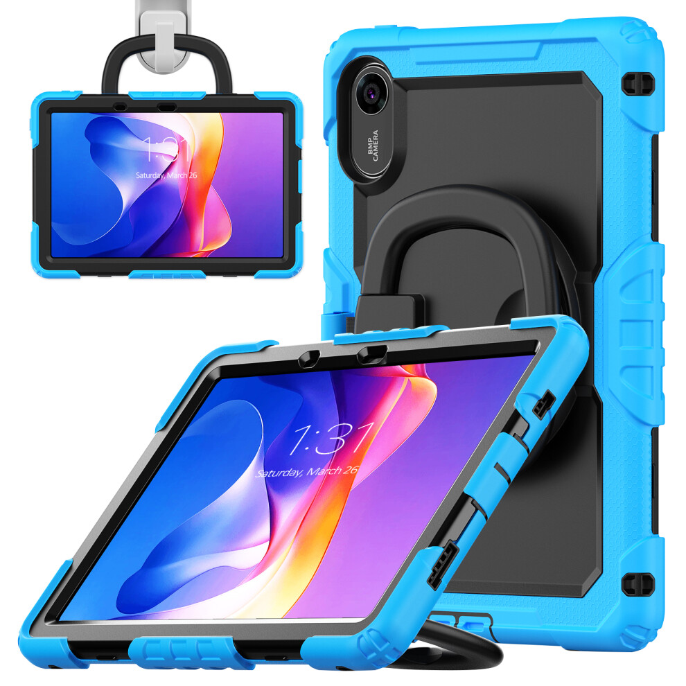 (Baby ) For Xiaomi Redmi Pad 2 Kickstand Case With Stylus Holder Pc Silicone Tablet Cover Blue 6914280598062