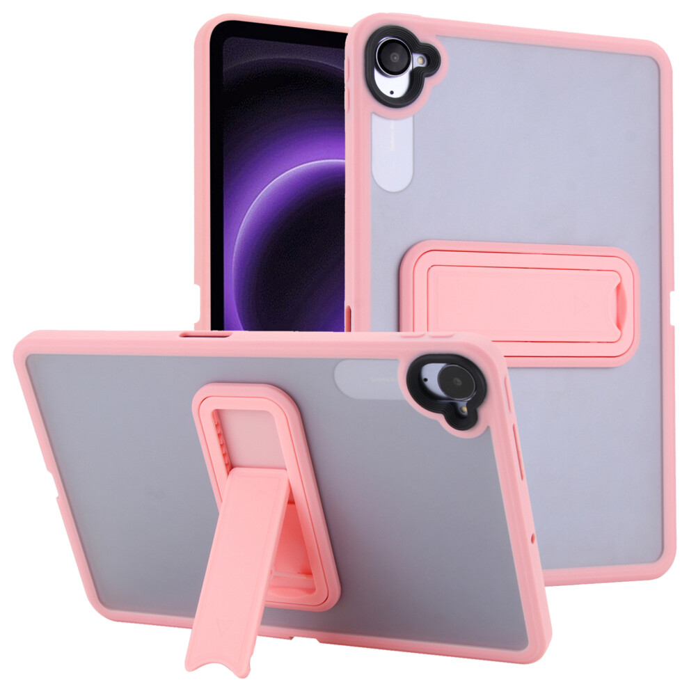(Pink) For Xiaomi Pad Mini / Redmi K Pad Case With Kickstand Tpu + Pc Skin-Touch Tablet Cover Pink 6914287840409