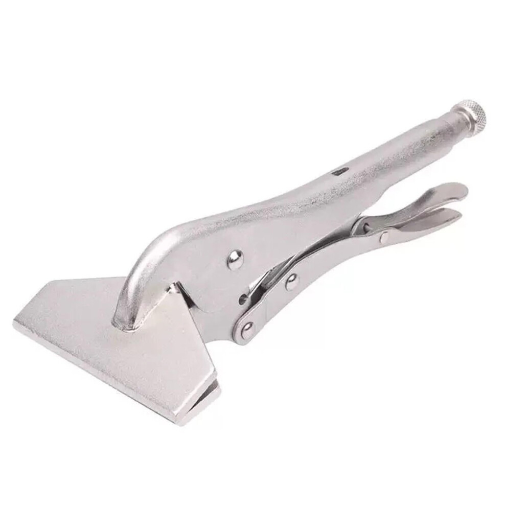 10Inch Dtype Woodworking Clamp Sheet Metal Welding Fixed Clamp Flat Nose 45 Steel Fixed Pliers 9365049249690