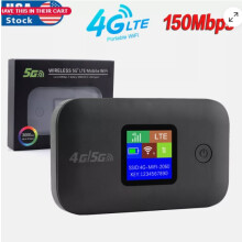 Hotspot mobile 4G LTE portatile, supporta 10 utenti, ampia compatibilità per più dispositivi, accesso a Internet ad alta velocità con slot per
