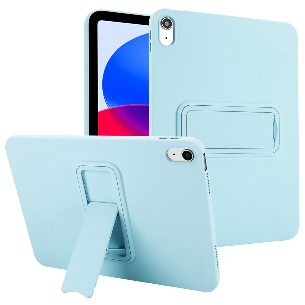 (Baby ) For Ipad (2025) / 10.9 (2022) Case Tpu + Pc Skin-Friendly Kickstand Tablet Cover Blue 6914285134579