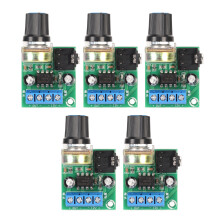 Modul amplificator audio cu control al volumului reglabil, gamă largă de tensiune pentru o experiență de ascultare îmbunătățită și consum