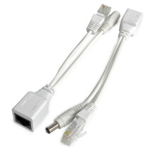 Power over Ethernet (PoE) splitterkit, passieve PoE-injector voor conversie van apparaten zonder PoE, gigabit passieve PoE voor naadloze
