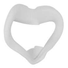 Comoda custodia in silicone per Oculus Quest 2, protezione per lenti multiuso, lavabile, anti-sudore, ergonomica, sottile e protettiva (facile da