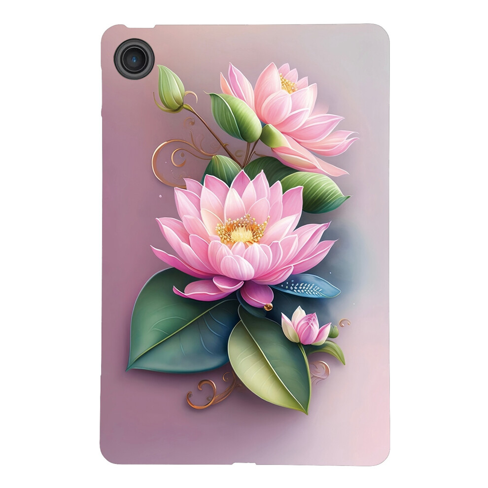 (Lotus) For Lenovo Tab 10.1 (2025) Tb311xu / Zhaoyang K10c Case Pattern Printing Slim Soft Tpu Tablet Cover 6914283384853