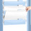 Foldable A4 Document Organiser Hold Multisection Design-Blue 5