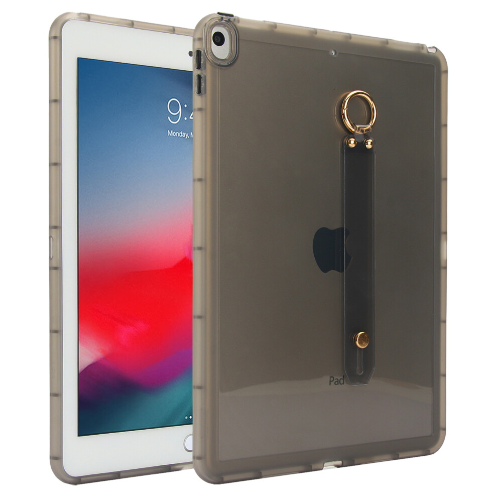 (Black) For Ipad Air 10.5 Inch (2019) Case Shockproof Tpu Tablet Cover With Wristband Black 6914287746794