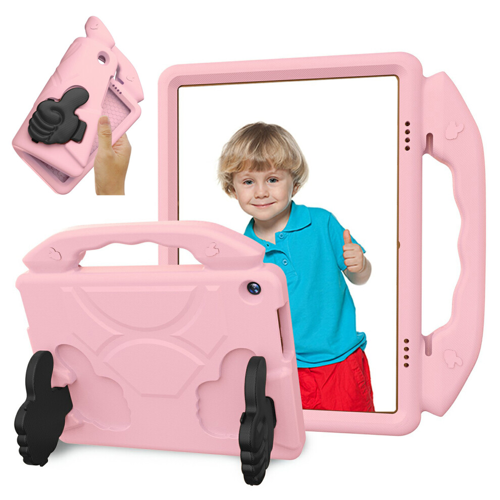 (Pink) For Lenovo Tab M10 Tb-X605f / Tb-X505 Case Ultra-Soft Eva Thumb Kickstand Tablet Cover Pink 6914282703655