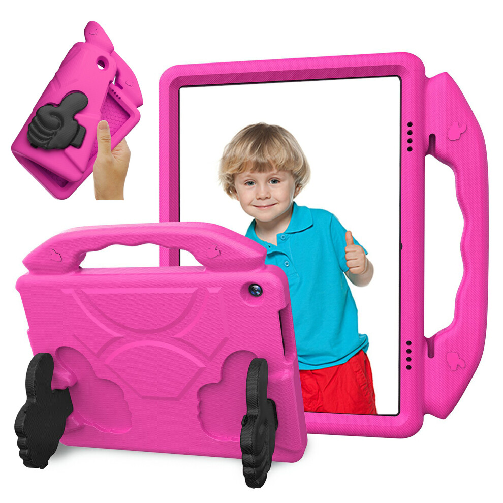 (Rose) For Lenovo Tab M10 Tb-X605f / Tb-X505 Case Ultra-Soft Eva Thumb Kickstand Tablet Cover 6914281448243