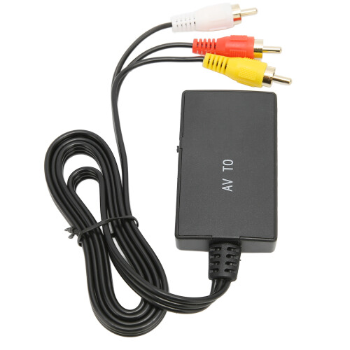 Προσαρμογέας AV σε HDMI κατασκευασμένος από Abs, Μετατροπή σύνθετου βίντεο σε έξοδο 2
