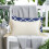 Handmade Decorative Linen Boho Throw Pillow Covers, Retro Style Rectangular Support Cushions with Hidden Zipper Closure for Sofa Bed, Textured Fabric 5
