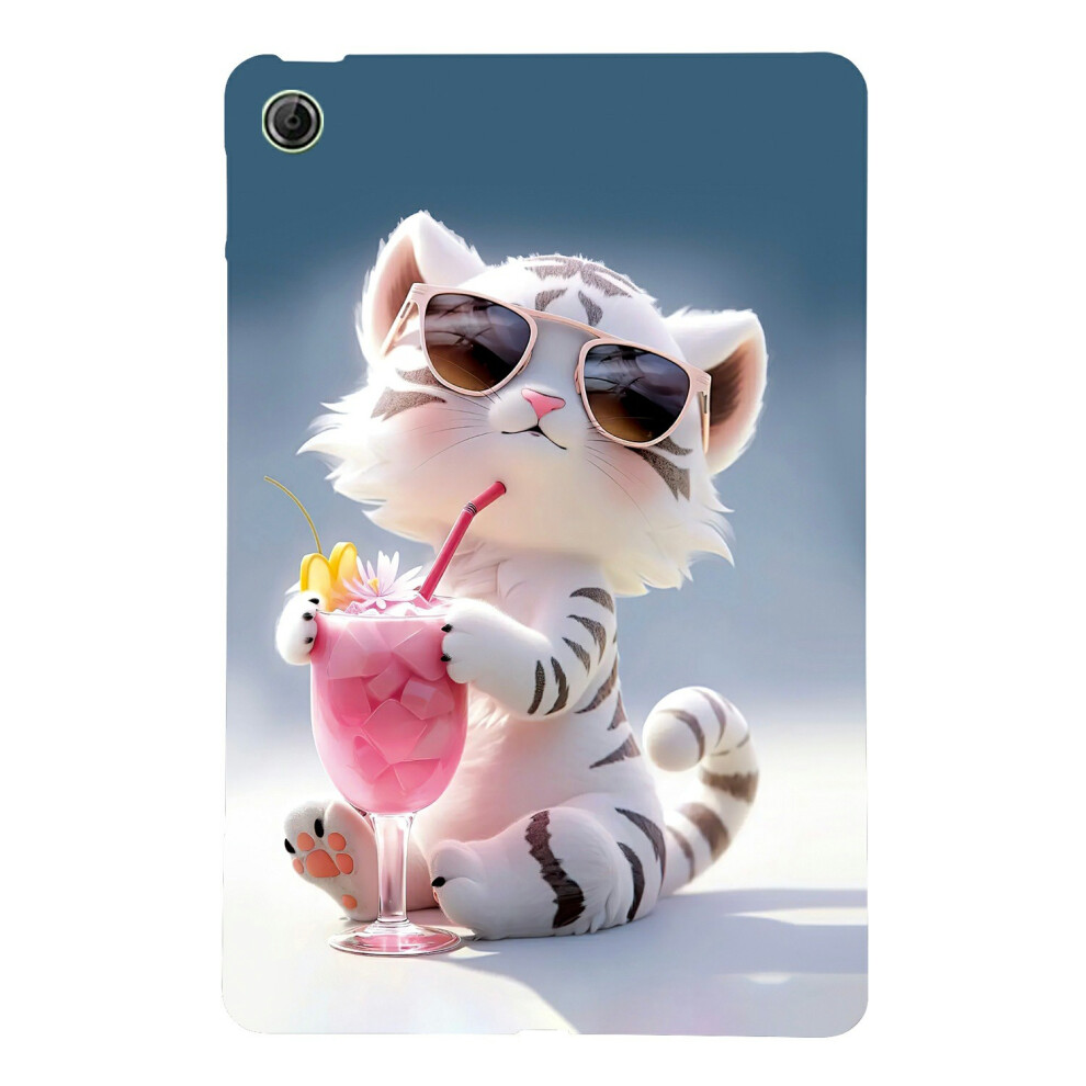 (Cartoon Tiger) For Lenovo Tab K9 Case Pattern Printing Slim Soft Tpu Tablet Cover 6914283165759