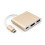 Προσαρμογέας USB C σε HDMI με θύρα φόρτισης Υψηλής ισχύος, γρήγορης σκλήρυνσης, 2
