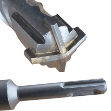 SDS Plus Hammer Drill Bit 6 mm x 210 mm QuadroX FourEdged Masonry Drill Bit