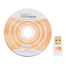 WLAN-Adapter für PC, Dualband-WLAN-Dongle-USB-Netzwerkadapter mit hoher Kompatibilität und Signalstabilität, einfach zu installierendes