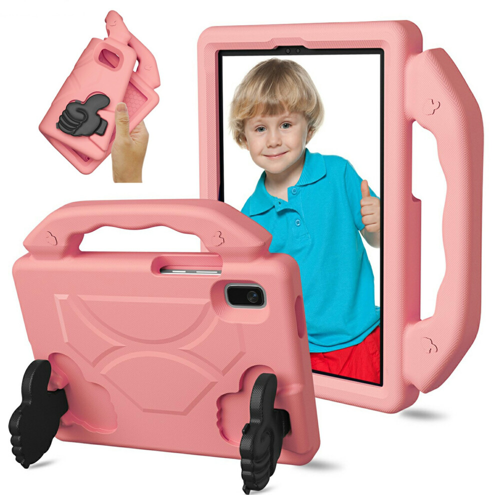 (Deep ) For Lenovo Tab M9 Case Ultra-Soft Eva Thumb Kickstand Tablet Cover Pink 6914287864733