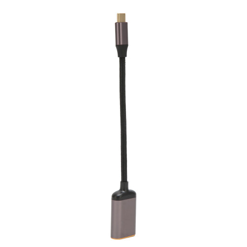 Προσαρμογέας HDMI σε USB C 8K@60Hz Κέλυφος από κράμα αλουμινίου, αντιπαρεμβατικό χρυσό