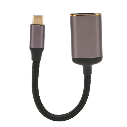 Προσαρμογέας HDMI σε USB C 8K@60Hz Κέλυφος από κράμα αλουμινίου, αντιπαρεμβατικό χρυσό 2
