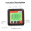 Digital Level Protractor Mini Inclinometer Angle Gauge For Precise Measurement Battery Operated 3