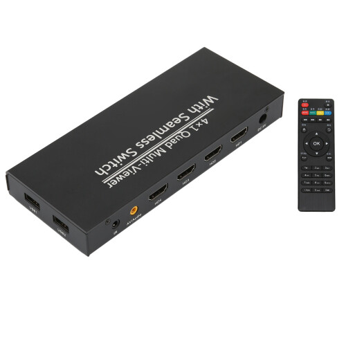 Εντυπωσιακός διακόπτης HDMI υψηλής ποιότητας, απρόσκοπτη εναλλαγή, αναλύσεις 1