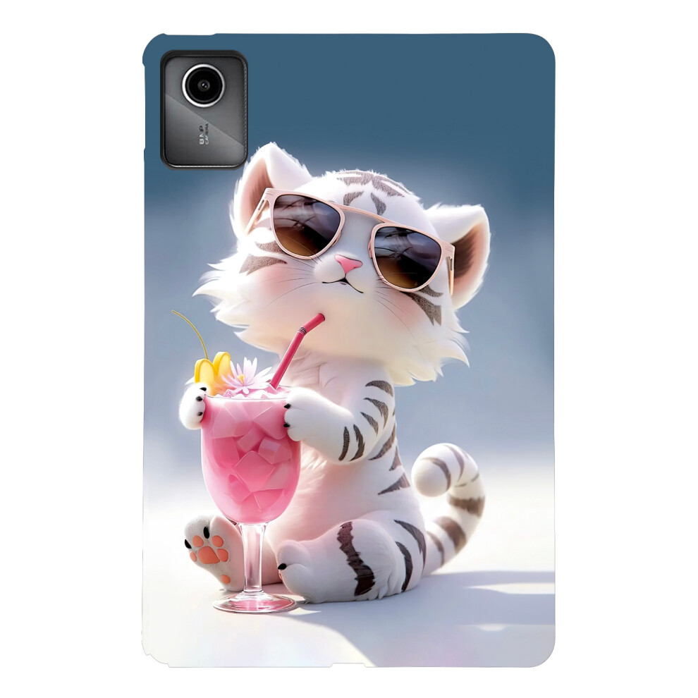 (Cartoon Tiger) For Lenovo Tab M11 Tb-330Fc / Xiaoxin Pad 11 2024 Tb-331Fc Case Pattern Printing Slim Soft Tpu Tablet Cover 6914289379181