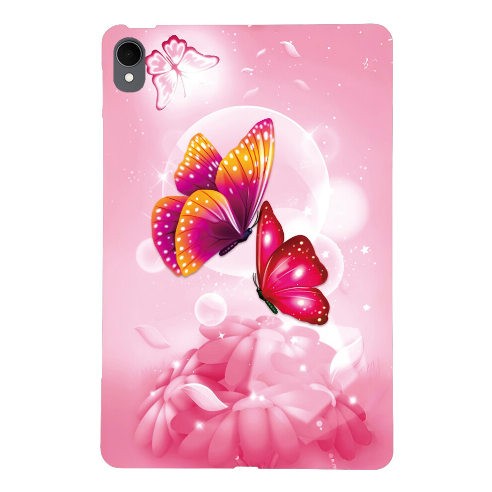 ( Butterfly) For Samsung Galaxy Tab S11 Case Pattern Printing Slim Soft Tpu Tablet Cover Pink 6914287205499