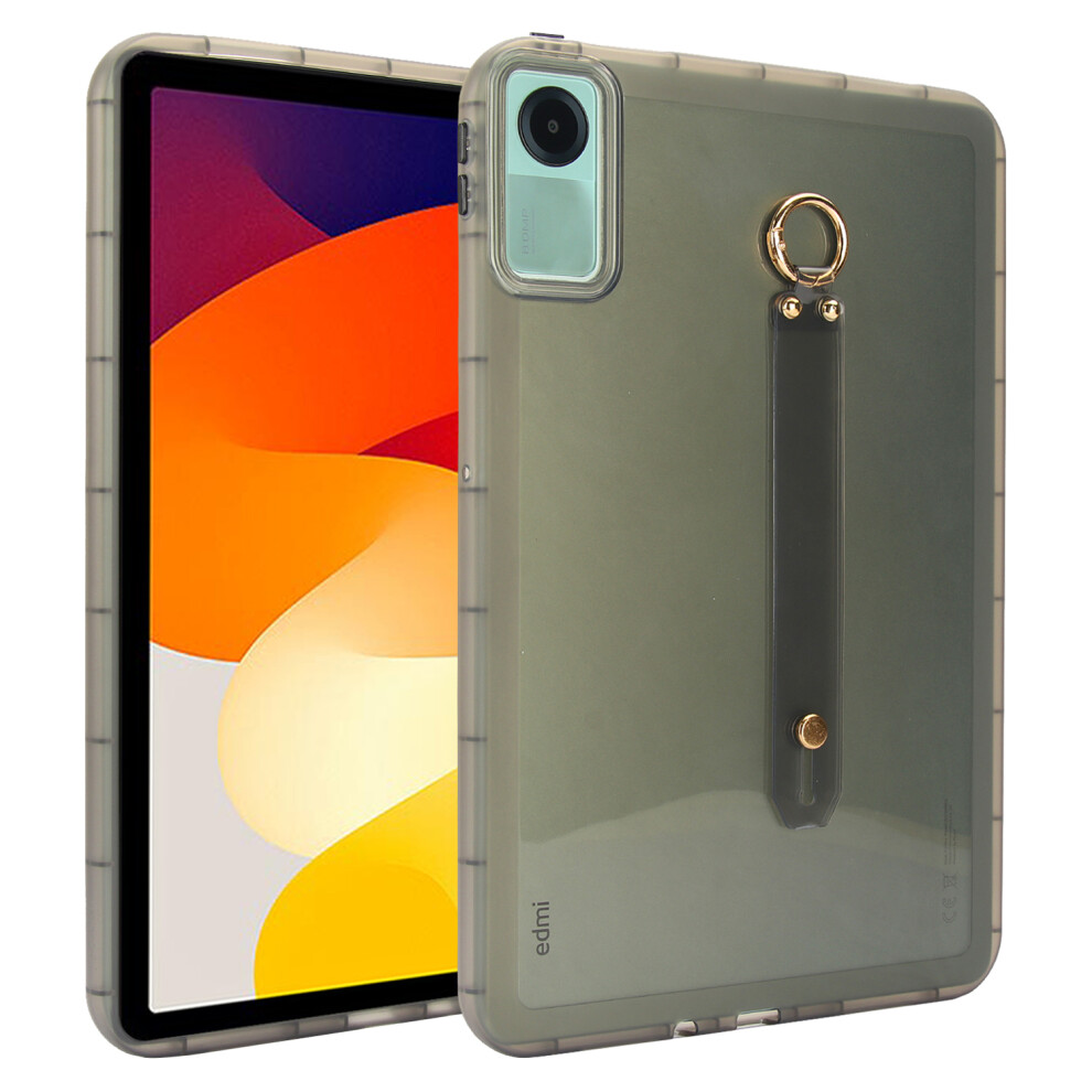 (Black) For Xiaomi Redmi Pad Se Case Shockproof Tpu Tablet Cover With Wristband Black 6914283935451