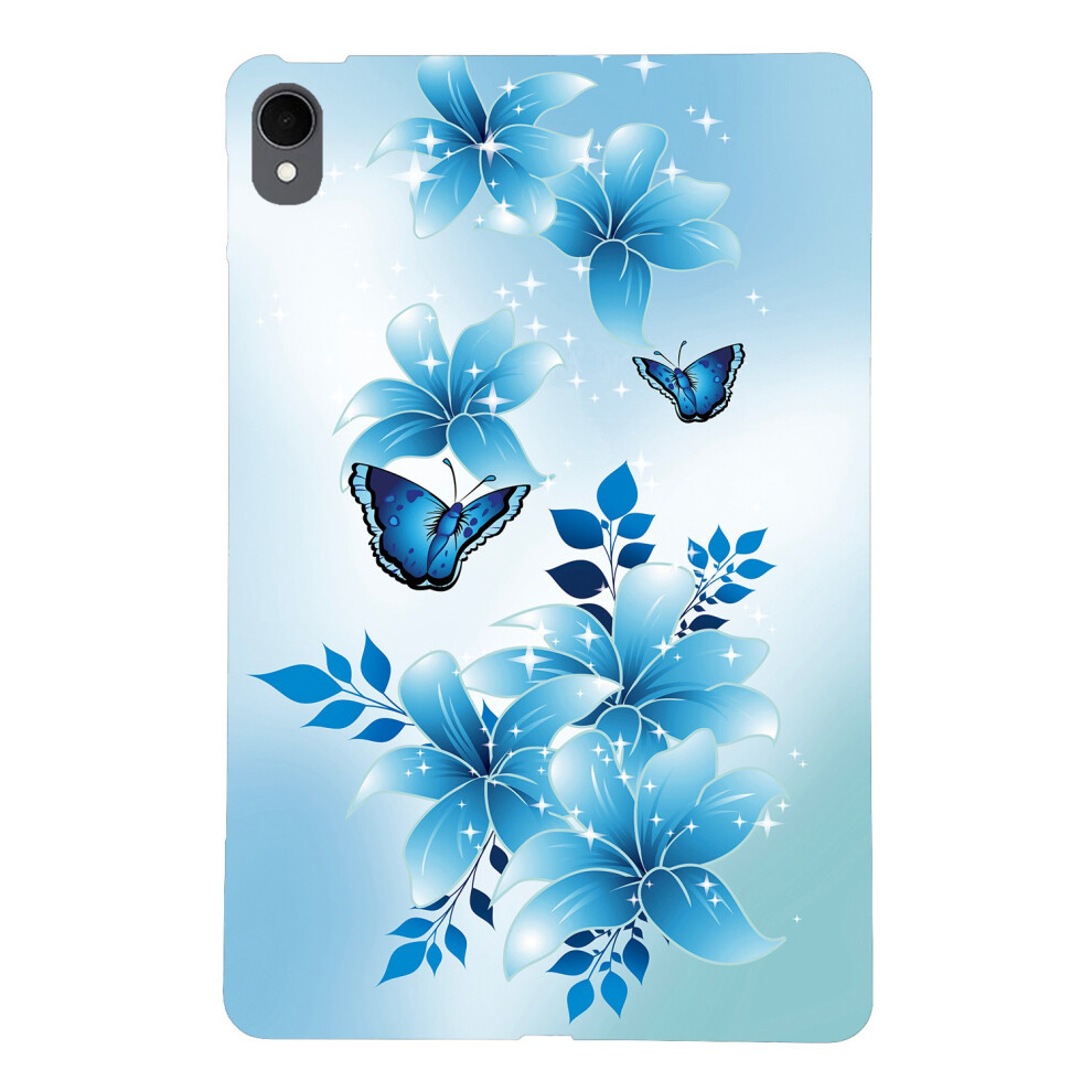( Butterfly) For Samsung Galaxy Tab S11 Case Pattern Printing Slim Soft Tpu Tablet Cover Blue 6914281786765