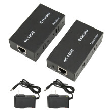 Estensore HDMI Plug and Play per bassa rumorosità e alta fedeltà, trasmissione HDMI senza perdite su cavi Cat5e e Cat6 con funzione di copia EDID,