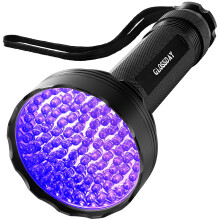 UV Flashlight 100 LED Black Light For Dog Cat Pet Detector Scorpions Finder
